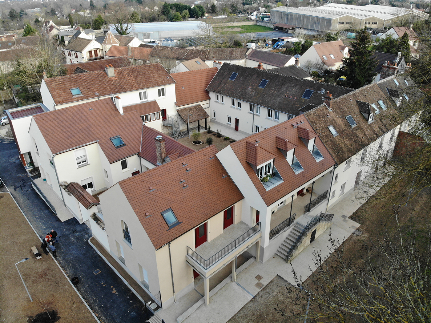 Inauguration du Clos du Lavoir : 15 logements d’insertion et une pension de famille créés par l’association “Monde en Marge Monde en Marche”