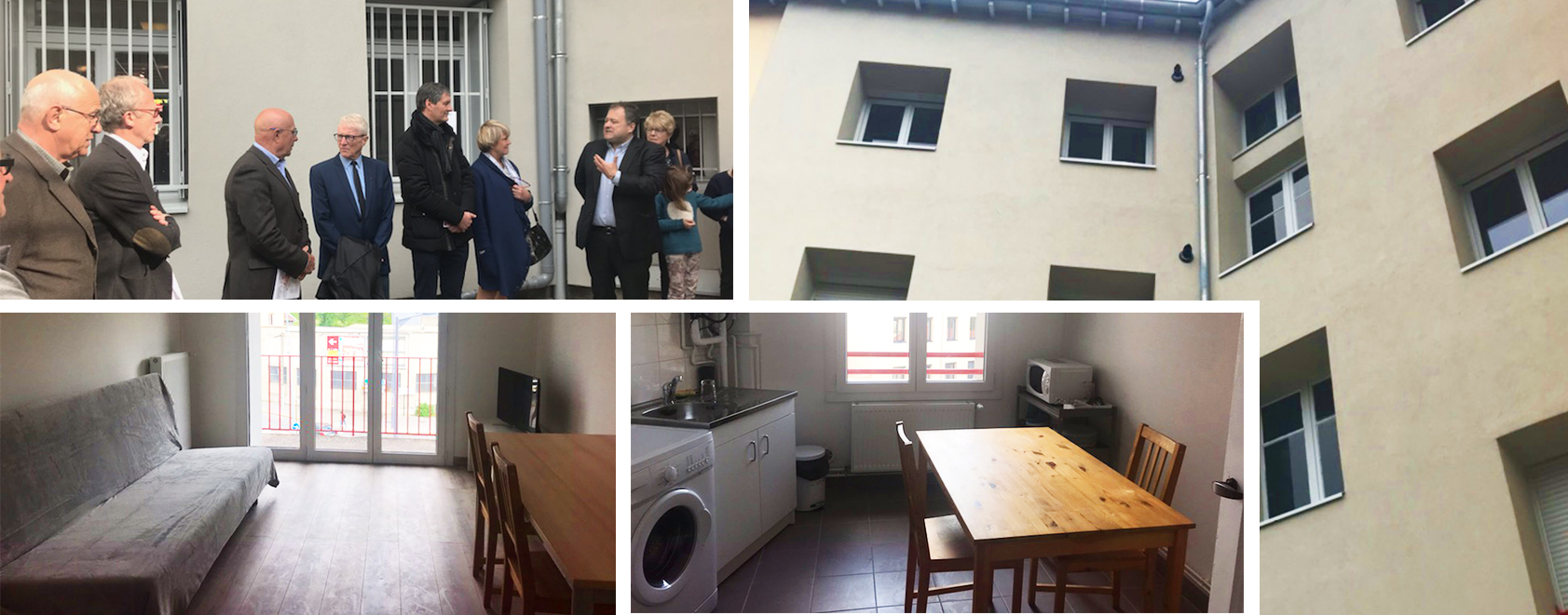 Inauguration d’un immeuble en bail à réhabilitation à St-Etienne