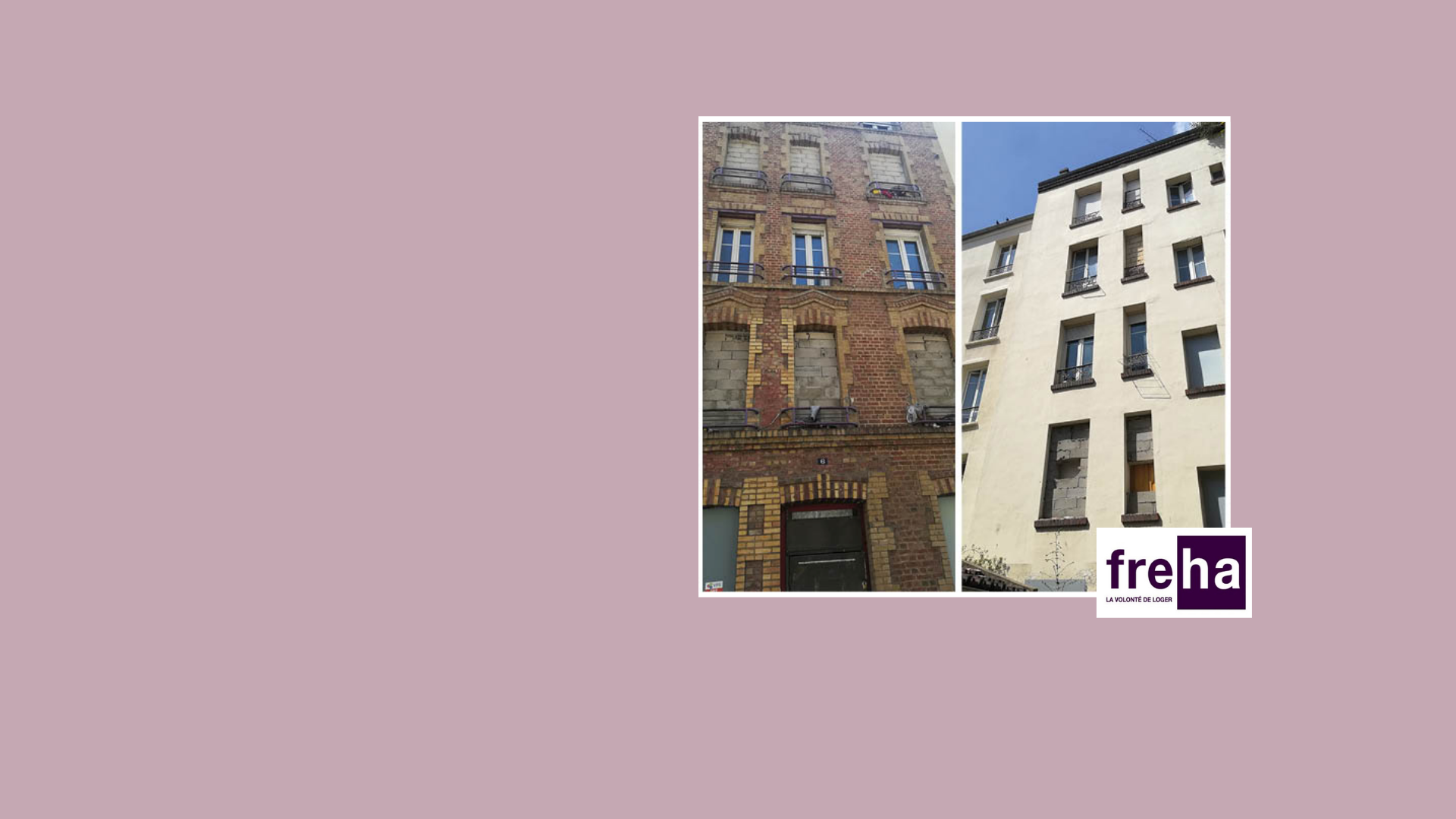 Projet de réhabilitation de 12 logements sociaux par Freha à Saint-Denis (93)