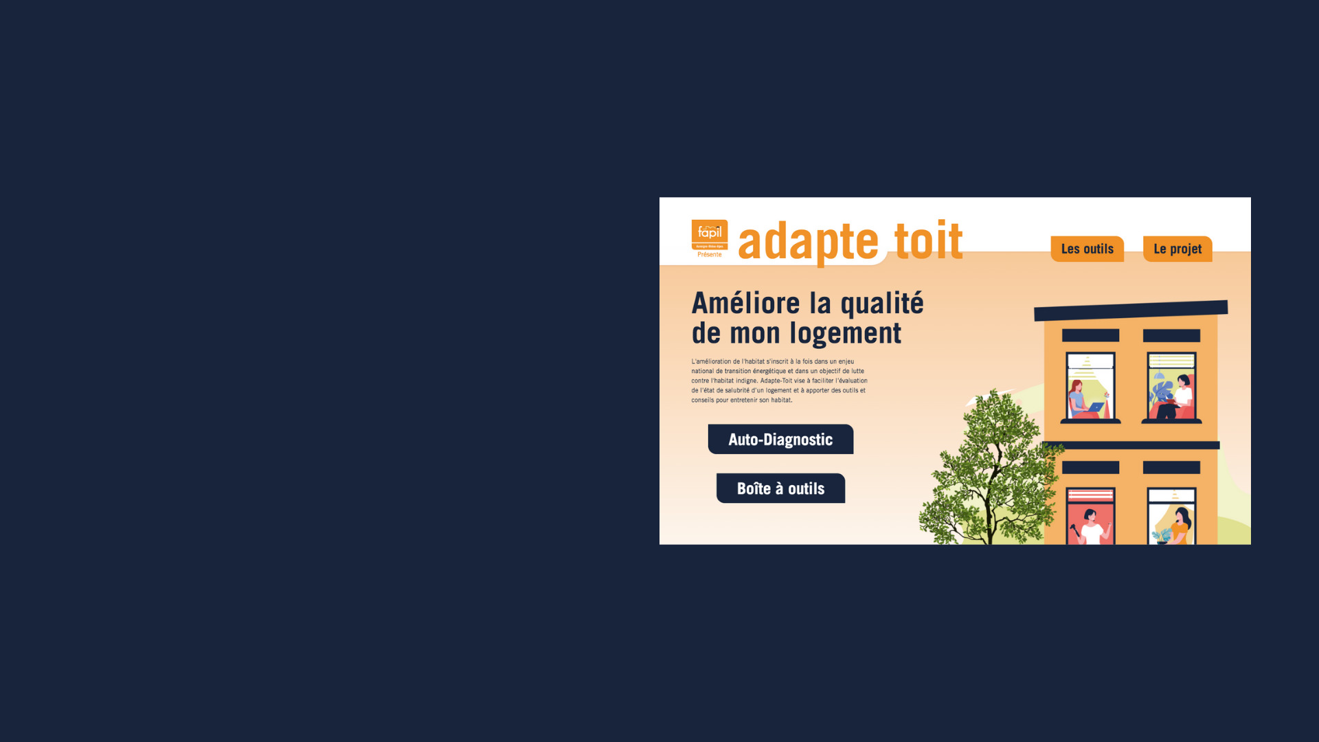 Adapte-Toit : l’outil pour entretenir son logement de la Fapil Auvergne-Rhône-Alpes