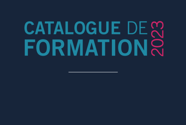 Catalogue de formation 2023 de la Fapil couverture
