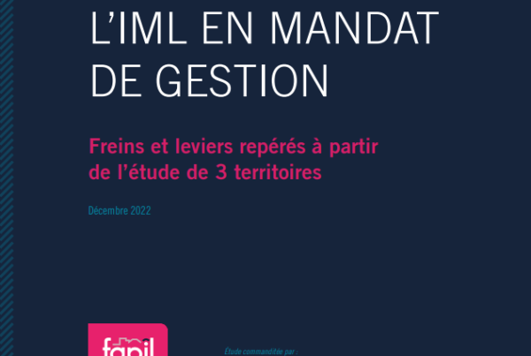 Développer l'IML en mandant de gestion - 3 territoires - couv