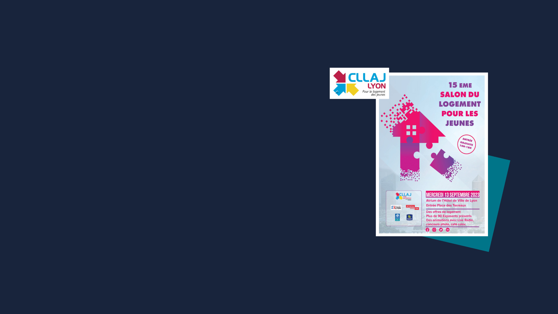 CLLAJ Lyon organise son 15è Salon du Logement pour les Jeunes